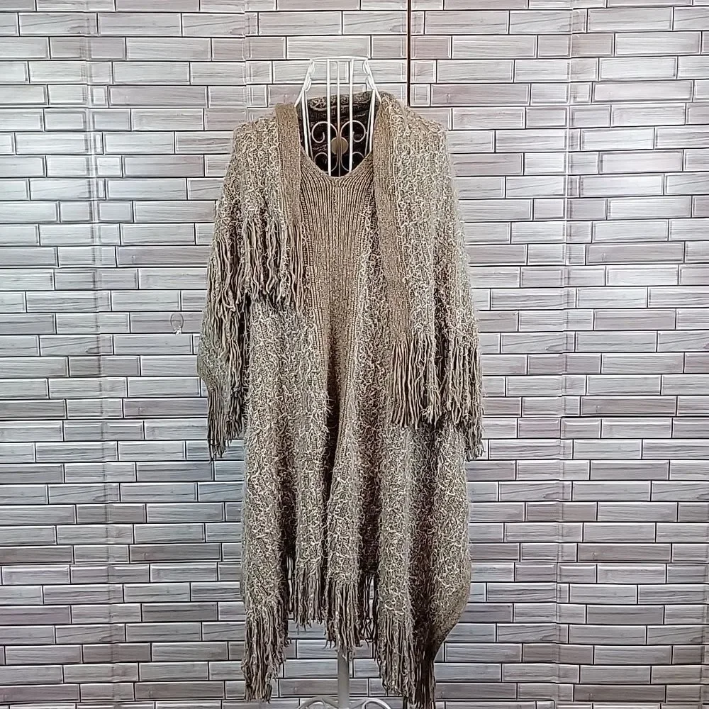 Unbranded acrylic knit wrap One Size